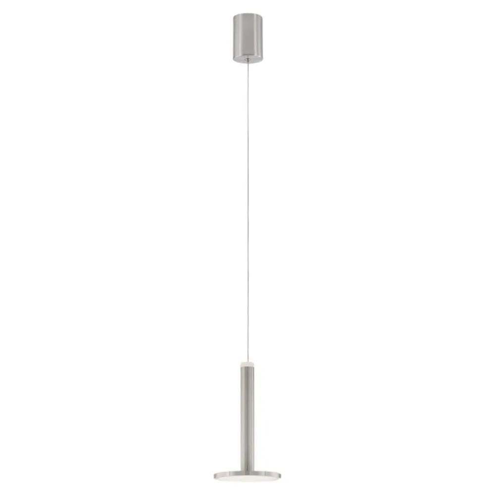Lampade A Sospensione-Selezionato da Mazzolaluce Lampada a sospensione led 11w 3000k moderna disco alluminio