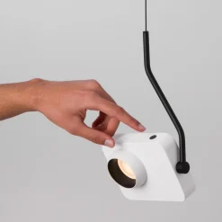 Lampade A Sospensione-Selezionato da Mazzolaluce Lampada a sospensione macchina fotografica nera