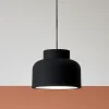 Lampade A Sospensione-Vivida International Lampada a sospensione moderna nera vivida bottone per isola cucina
