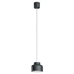 Lampade A Sospensione-Vivida International Lampada a sospensione moderna nera vivida bottone per isola cucina