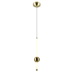 Lampade A Sospensione-Selezionato da Mazzolaluce Lampada a sospensione moderna oro ottone led 6w 2300k 3000k 4000k