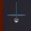 Lampade A Sospensione-Selezionato da Mazzolaluce Lampada a sospensione moderna celeste grigio per cucina