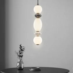 Lampade A Sospensione-Selezionato da Mazzolaluce Lampada a sospensione moderna led 3000k vetro ceramica