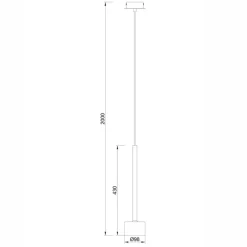 Lampade A Sospensione-Selezionato da Mazzolaluce Lampada a sospensione nera vetro bronzo moderna