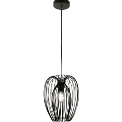 Lampade A Sospensione-Fabas Luce Lampada a sospensione nero design camp