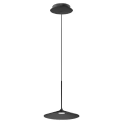 Lampade A Sospensione-Linea Light Lampada a sospensione nero led 7w 3000k poe