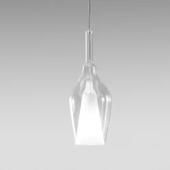 Lampade A Sospensione-Gea Luce Lampada a sospensione ofelia in vetro