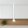 Lampade A Sospensione-Ondaluce Lampada a sospensione so lila gr bianca per isola cucina