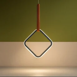 Lampade A Sospensione-Ondaluce Lampada a sospensione so regoli square led design moderna