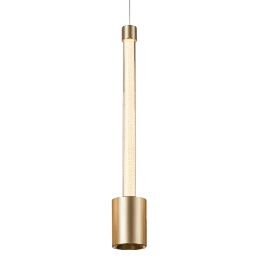 Lampade A Sospensione-Selezionato da Mazzolaluce Lampada a sospensione oro design moderna led 7w 3000k