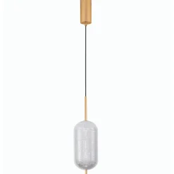 Lampade A Sospensione-Selezionato da Mazzolaluce Lampada a sospensione oro diffusore acrilico stile contemporaneo