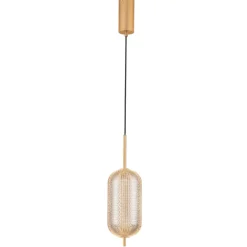 Lampade A Sospensione-Selezionato da Mazzolaluce Lampada a sospensione oro diffusore acrilico stile contemporaneo