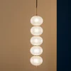 Lampade A Sospensione-Selezionato da Mazzolaluce Lampada a sospensione oro stile contemporaneo sfere trasparenti