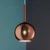 Lampade A Sospensione-Top Light Lampada a sospensione pendente per isola cucina sfera rame