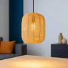Lampade A Sospensione-Selezionato da Mazzolaluce Lampada a sospensione per camera da letto rattan
