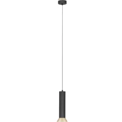 Lampade A Sospensione-Selezionato da Mazzolaluce Lampada a sospensione per camera da letto con dettagli colore oro
