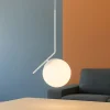 Lampade A Sospensione-Selezionato da Mazzolaluce Lampada a sospensione per comodini bianca stanza da letto