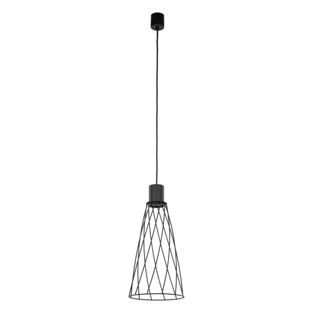 Lampade A Sospensione-Selezionato da Mazzolaluce Lampada a sospensione per isola penisola cucina nero 19 cm