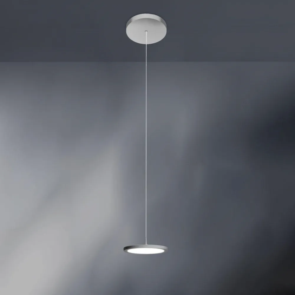 Lampade A Sospensione-Ideal Lux Lampada a sospensione per isola cucina bianca led 15w cct vivida mystery