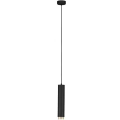 Lampade A Sospensione-Selezionato da Mazzolaluce Lampada a sospensione per isola penisola cucina metallo nero e oro