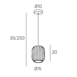 Lampade A Sospensione-Top Light Lampada a sospensione per isola cucina tender toplight