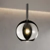 Lampade A Sospensione-Top Light Lampada a sospensione per isola cucina sfera pendente cromo