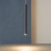 Lampade A Sospensione-Top Light Lampada a sospensione per isola cilindro antracite toplight