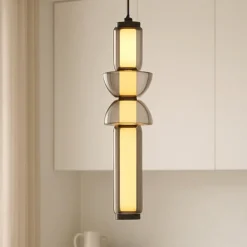 Lampade A Sospensione-Selezionato da Mazzolaluce Lampada a sospensione per isola cucina design originale led 3000k