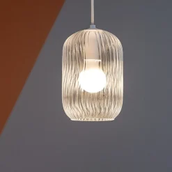 Lampade A Sospensione-Top Light Lampada a sospensione per isola trasparente toplight tender
