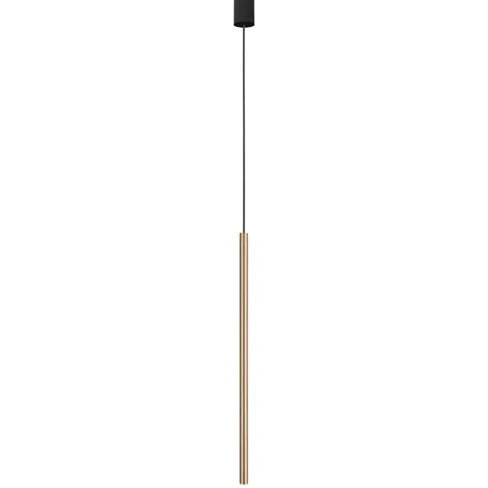 Lampade A Sospensione-Selezionato da Mazzolaluce Lampada a sospensione per penisola oro design cilindro