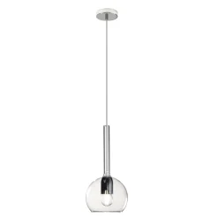 Lampade A Sospensione-Top Light Lampada a sospensione per penisola cucina boccia vetro trasparente