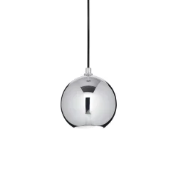 Lampade A Sospensione-Ideal Lux Lampada a sospensione per penisola design sfera cromo mrjack sp1 big