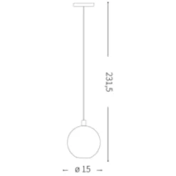 Lampade A Sospensione-Ideal Lux Lampada a sospensione per penisola design sfera cromo mrjack sp1 big