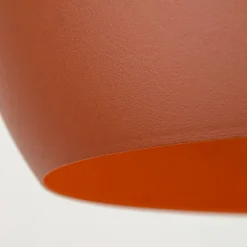 Lampade A Sospensione-Selezionato da Mazzolaluce Lampada a sospensione per tavolo da cucina a cupola rosso mattone