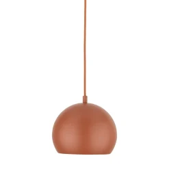 Lampade A Sospensione-Selezionato da Mazzolaluce Lampada a sospensione per tavolo da cucina a cupola rosso mattone