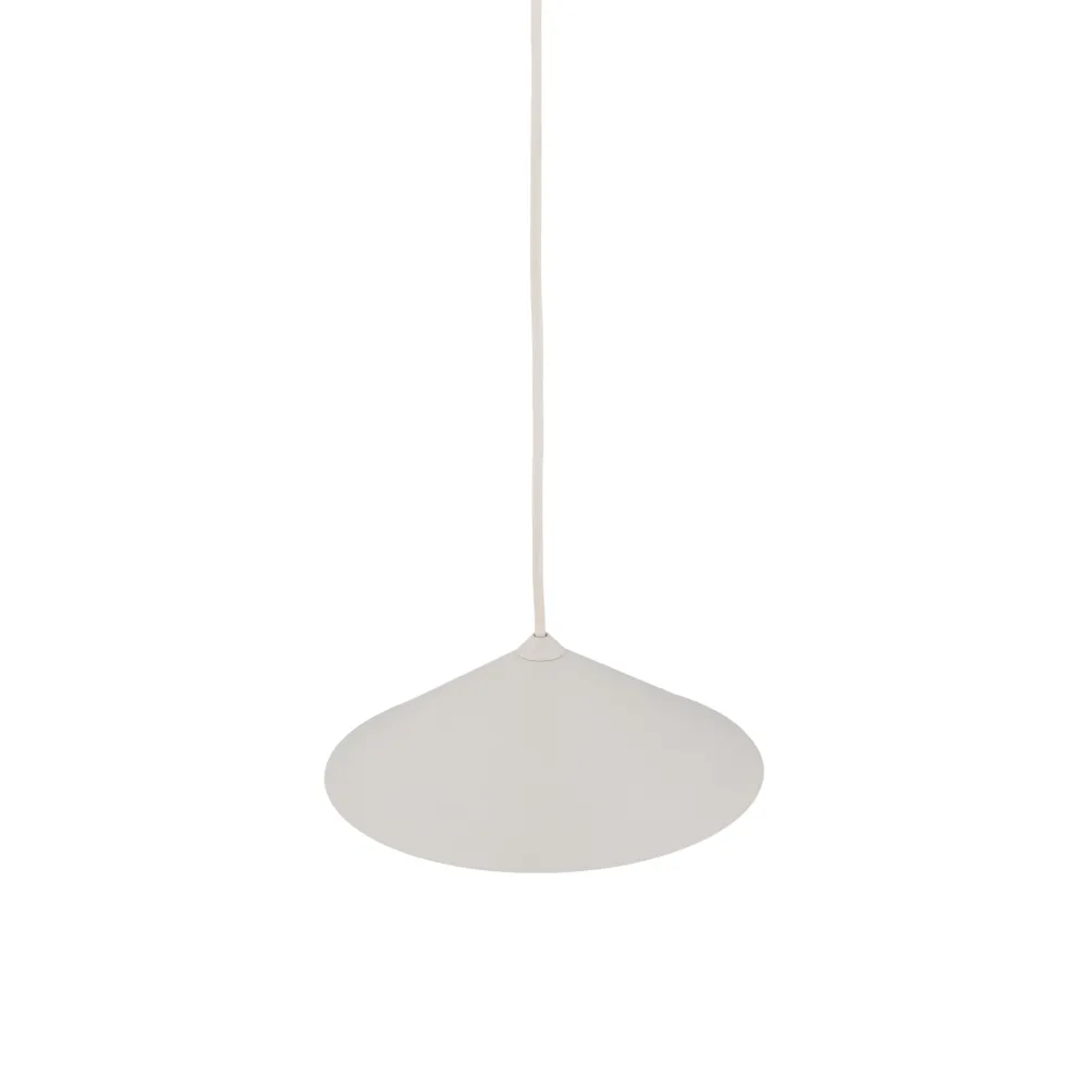Lampade A Sospensione-Selezionato da Mazzolaluce Lampada a sospensione piatto 23 cm champagne per tavolo da cucina