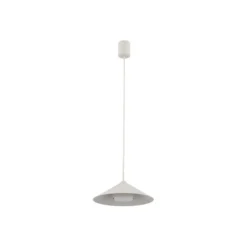 Lampade A Sospensione-Selezionato da Mazzolaluce Lampada a sospensione piatto 23 cm champagne per tavolo da cucina