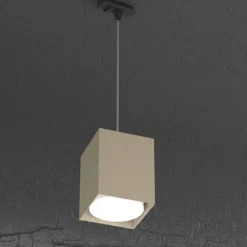 Illuminazione A Binario-Selezionato da Mazzolaluce Lampada a sospensione sabbia accessorio per binario monofase nero