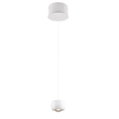Lampade A Sospensione-Selezionato da Mazzolaluce Lampada a sospensione sfera bianca led 2700k-6500k con telecomando