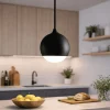 Lampade A Sospensione-Vivida International Lampada a sospensione sfera nero led 3000k vivida shallow