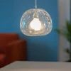 Lampade A Sospensione-Perenz Illuminazione Lampada a sospensione sfera vetro trasparente skin