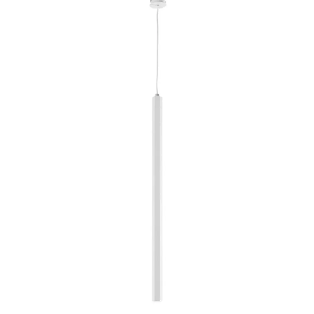 Lampade A Sospensione-Ondaluce Lampada a sospensione so exagon bianca led 5w 3000k esagonale