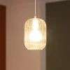 Lampade A Sospensione-Top Light Lampada a sospensione toplight tender moderna ambra