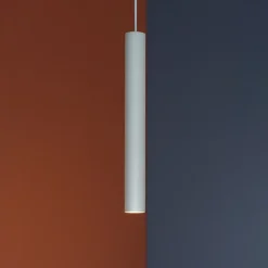 Lampade A Sospensione-Top Light Lampada a sospensione toplight cilindro grigio isola cucina moderna