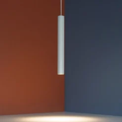 Lampade A Sospensione-Top Light Lampada a sospensione toplight cilindro grigio isola cucina moderna