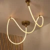 Lampade A Sospensione-Selezionato da Mazzolaluce Lampada a sospensione tubo led 2200k-3300k dimmerabile con telecomando