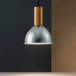 Lampade A Sospensione-Selezionato da Mazzolaluce Lampada a sospensione vetro fume led 3000k