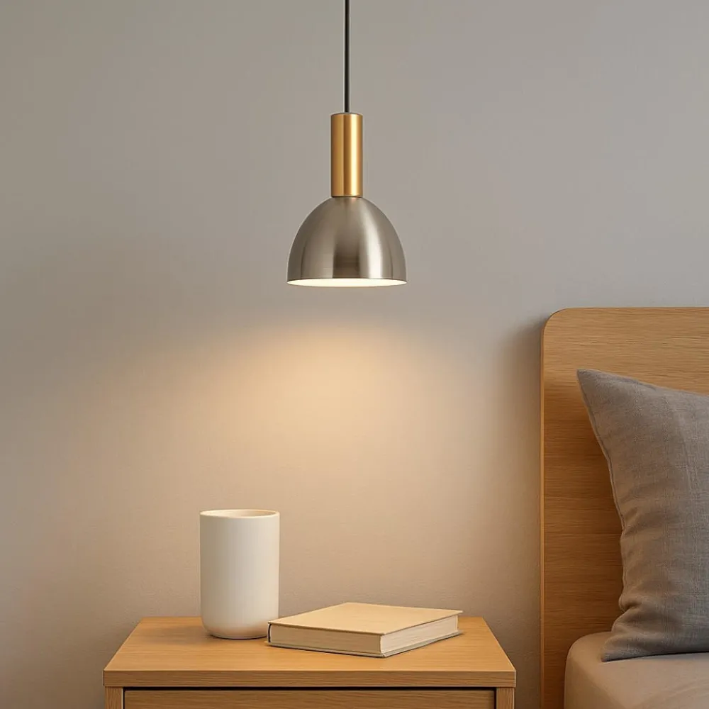 Lampade A Sospensione-Selezionato da Mazzolaluce Lampada a sospensione vetro fume led 3000k