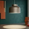 Lampade A Sospensione-Vivida International Lampada a sospensione vivida bottone sabbia dimmerabile con telecomando