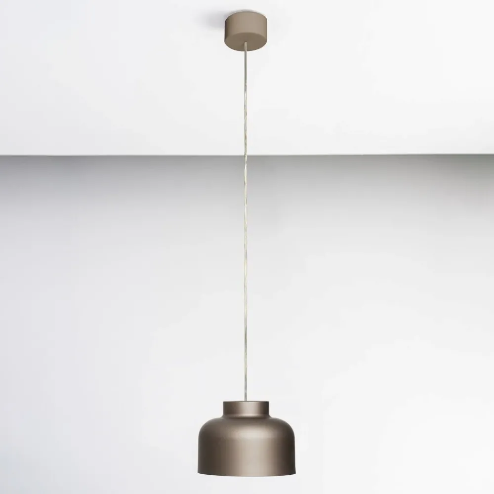 Lampade A Sospensione-Vivida International Lampada a sospensione vivida bottone sabbia dimmerabile con telecomando